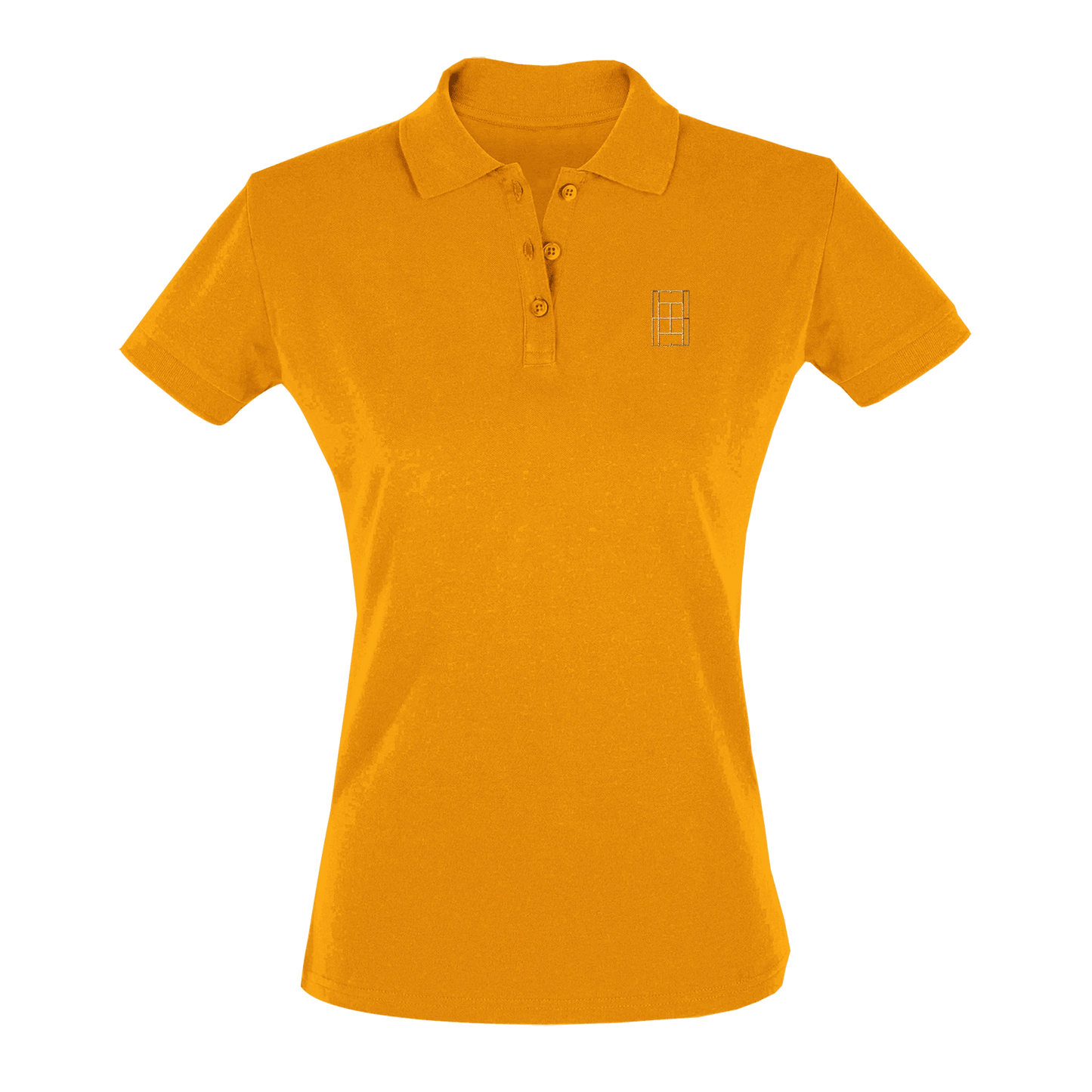 Golden Slam - Women's Tennis Polo Shirt fitted cut - Golden Slam Tennis Apparel