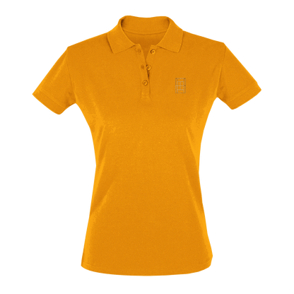 Golden Slam - Women's Tennis Polo Shirt fitted cut - Golden Slam Tennis Apparel