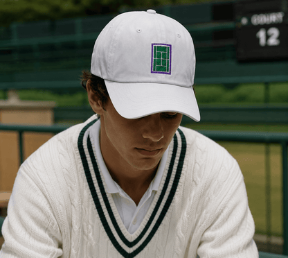 Heritage Court Cap - Golden Slam Tennis Apparel
