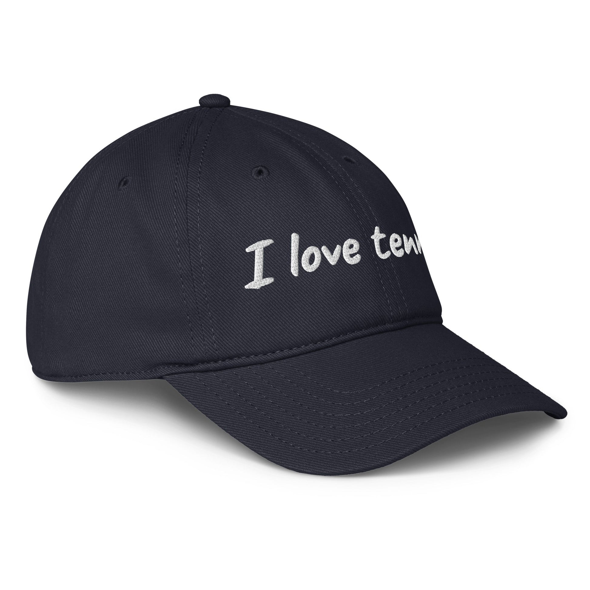 I Love Tennis Cap - Golden Slam Tennis Apparel