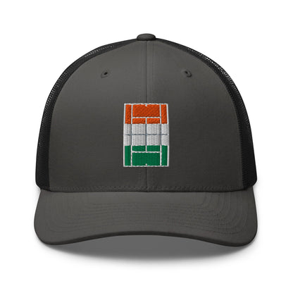 INDIA Tennis Trucker Cap - Golden Slam Tennis Apparel