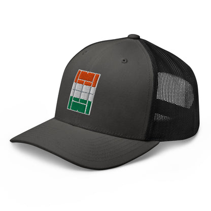 INDIA Tennis Trucker Cap - Golden Slam Tennis Apparel