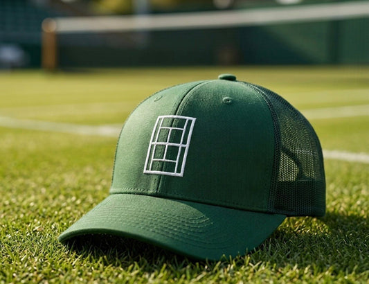 Lawn Tennis Trucker Cap - Golden Slam Tennis Apparel