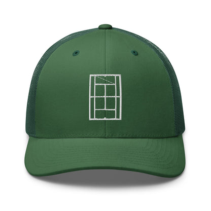 Lawn Tennis Trucker Cap - Golden Slam Tennis Apparel