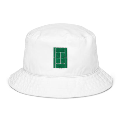 LONDON Organic tennis bucket hat Wimbledon - Golden Slam Tennis Apparel