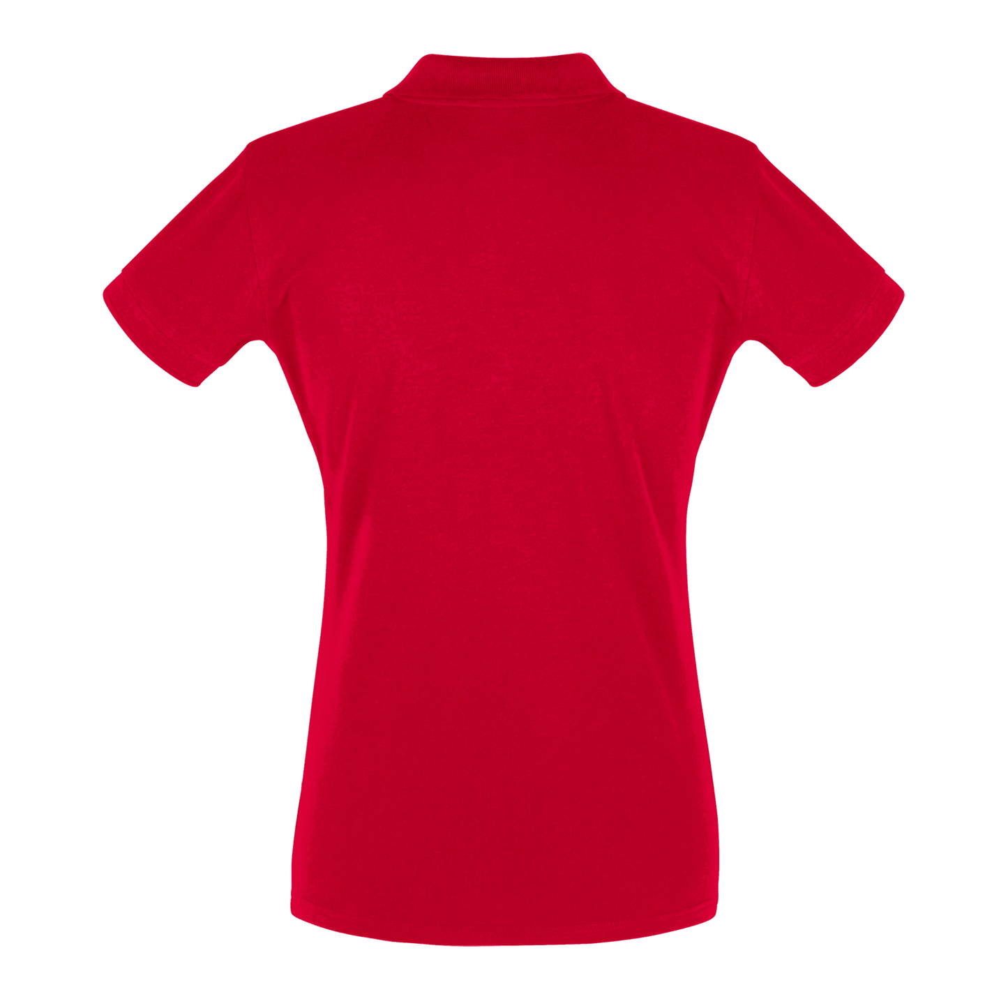 Match Point Red - Women's Polo Shirt fitted cut - Golden Slam Tennis Apparel