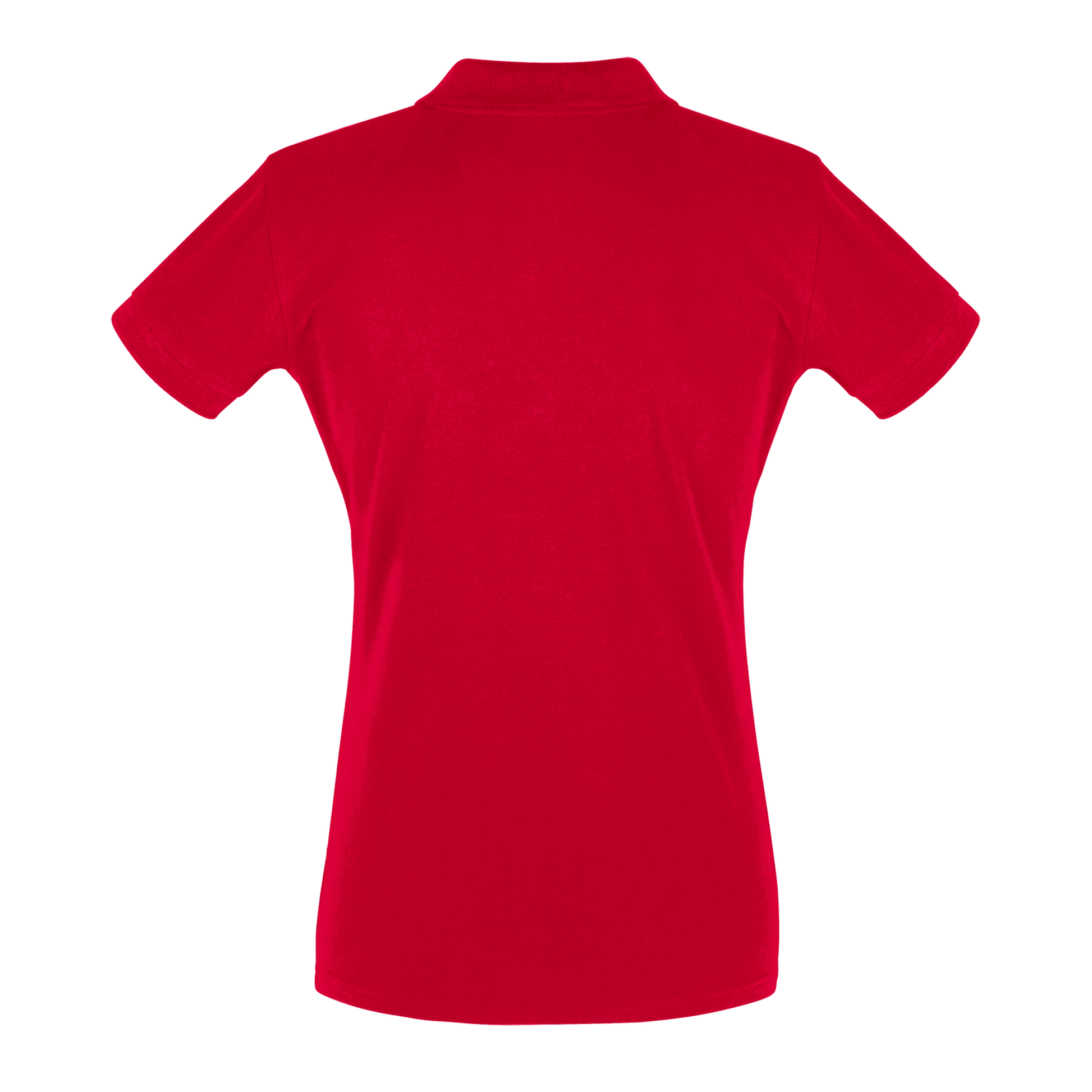 Match Point Red - Women's Polo Shirt fitted cut - Golden Slam Tennis Apparel