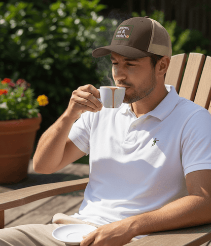 MATCH Tennis Trucker Cap - Golden Slam Tennis Apparel