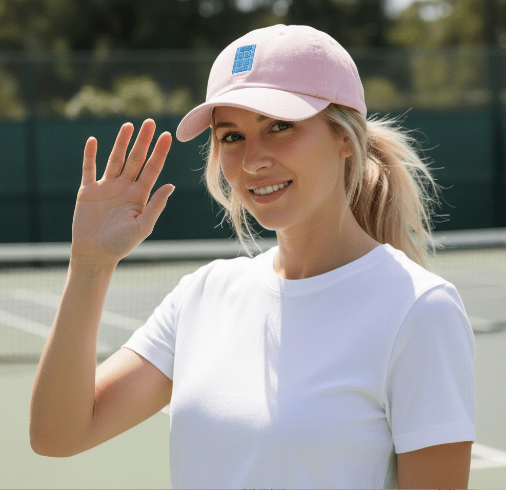 MIAMI Tennis baseball cap pink - Golden Slam Tennis Apparel