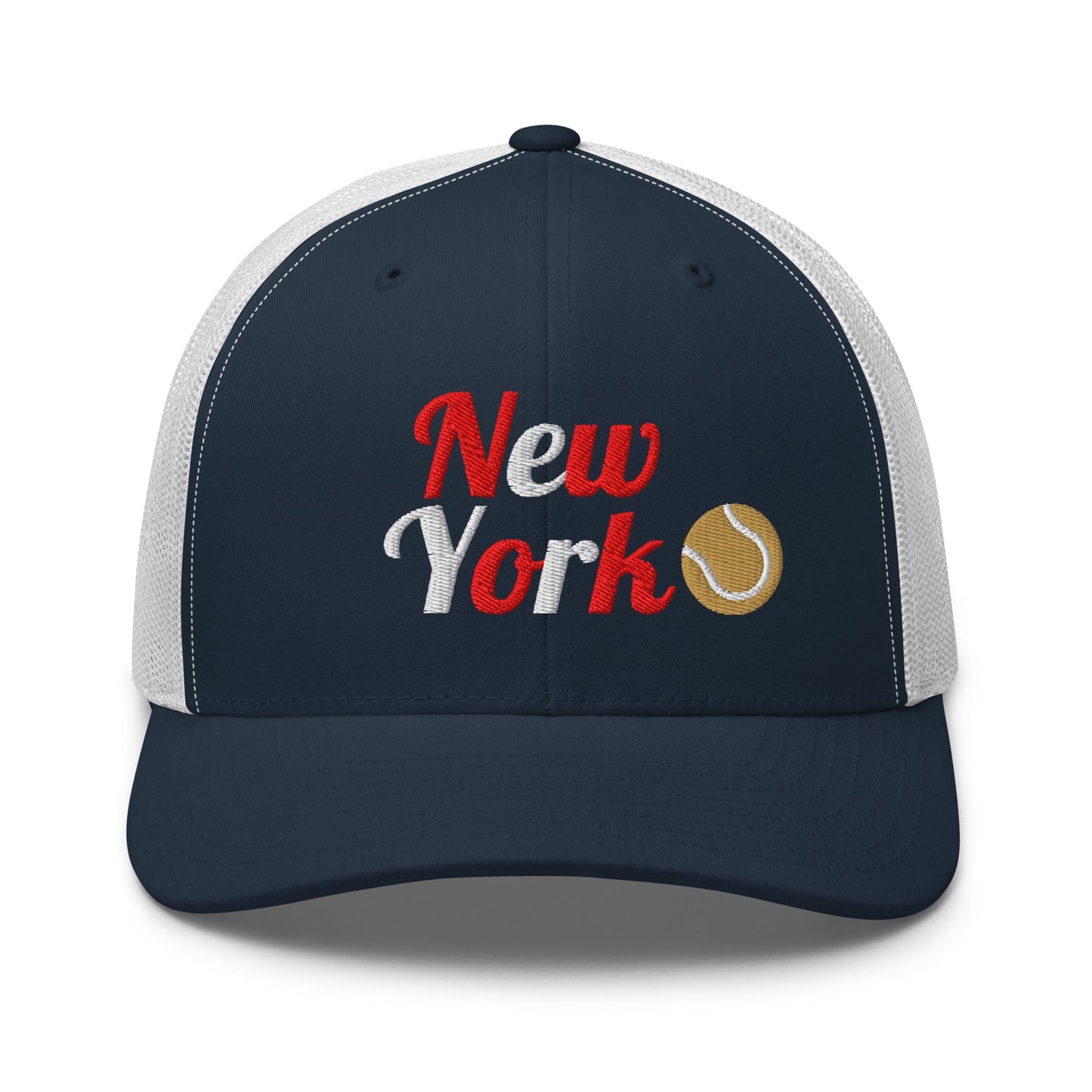 New York Tennis Trucker Cap USA - Golden Slam Tennis Apparel