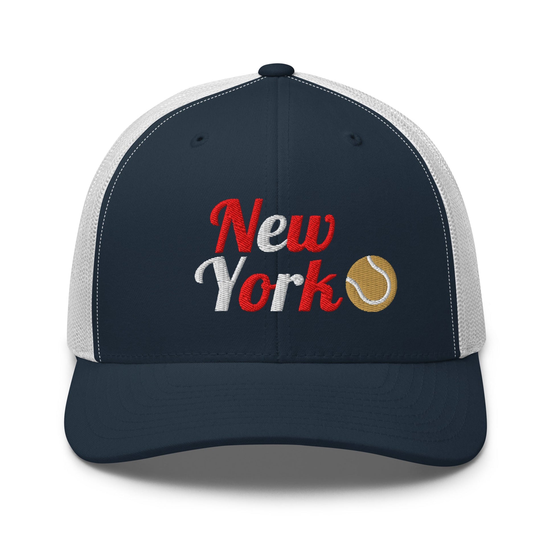 New York Tennis Trucker Cap USA - Golden Slam Tennis Apparel