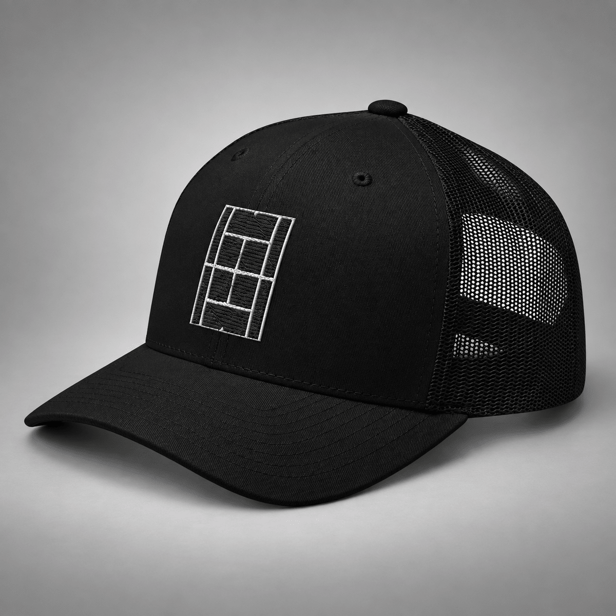 Night Session Trucker Cap - Golden Slam Tennis Apparel