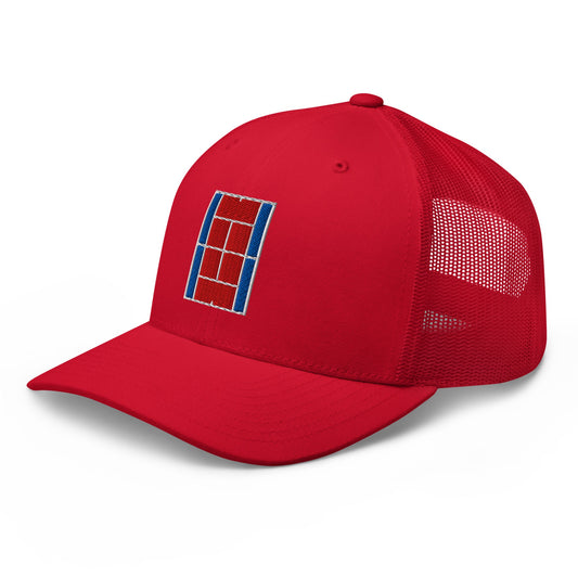 NORWAY Tennis Trucker Cap - Golden Slam Tennis Apparel