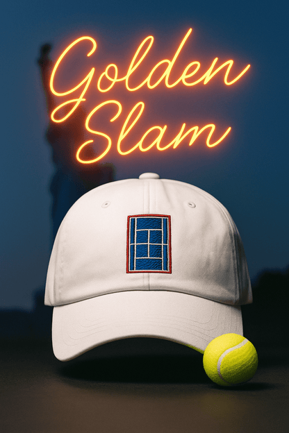 NYC Tennis baseball cap - Golden Slam Tennis Apparel