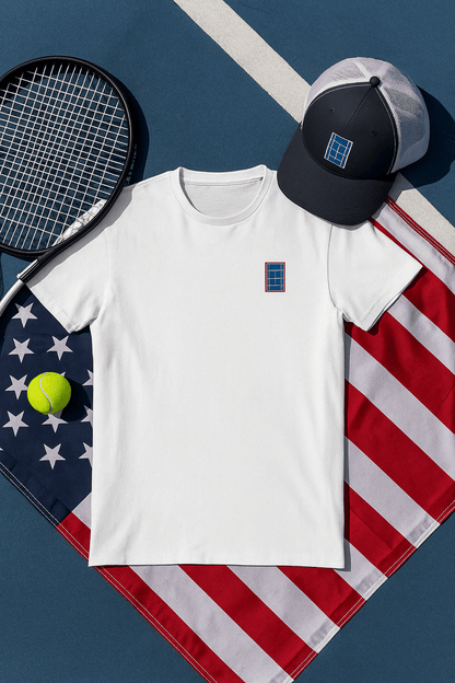 NYC Tennis T-Shirt, Unisex - Golden Slam Tennis Apparel