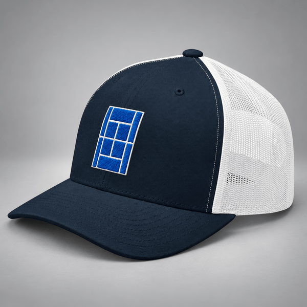 NYC Tennis Trucker Cap navy - Golden Slam Tennis Apparel