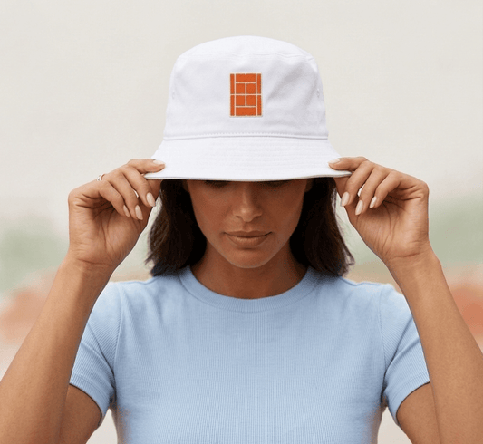 PARIS Organic tennis bucket hat - Golden Slam Tennis Apparel