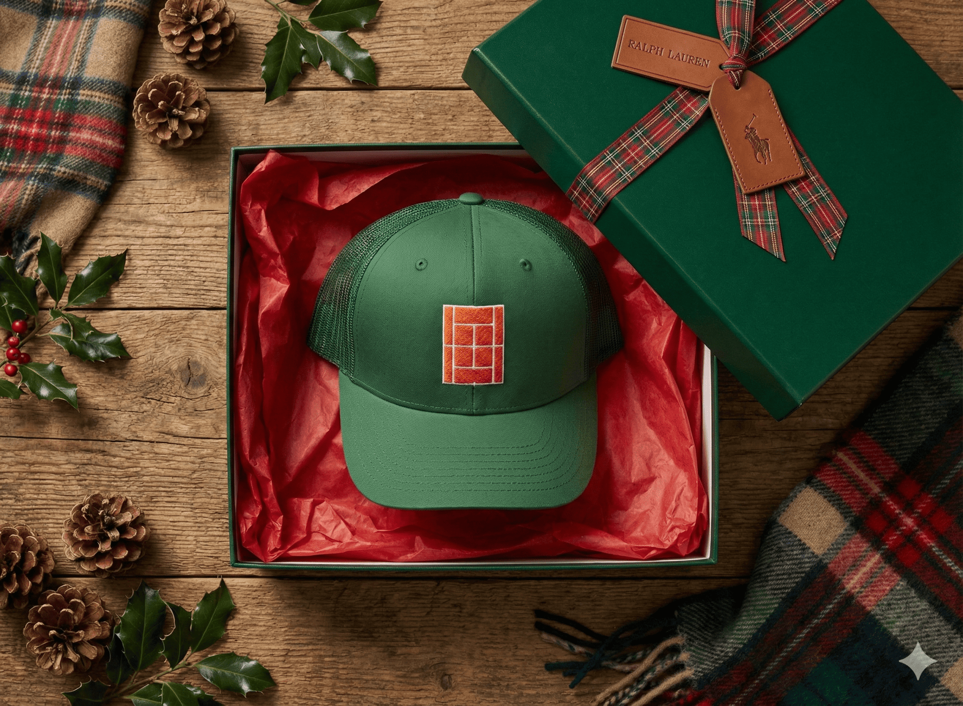 PARIS Tennis Trucker Cap - Golden Slam Tennis Apparel