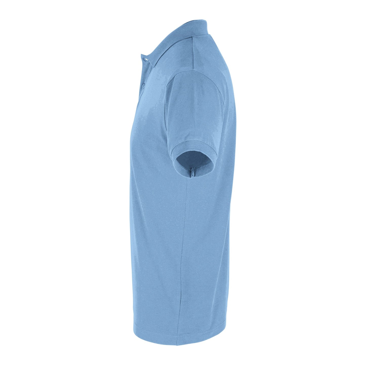 Riviera Blue - Men's Tennis Polo Shirt fitted cut - Golden Slam Tennis Apparel