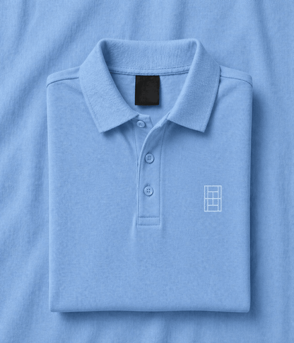 Riviera Blue - Women's Tennis Polo Shirt fitted cut - Golden Slam Tennis Apparel