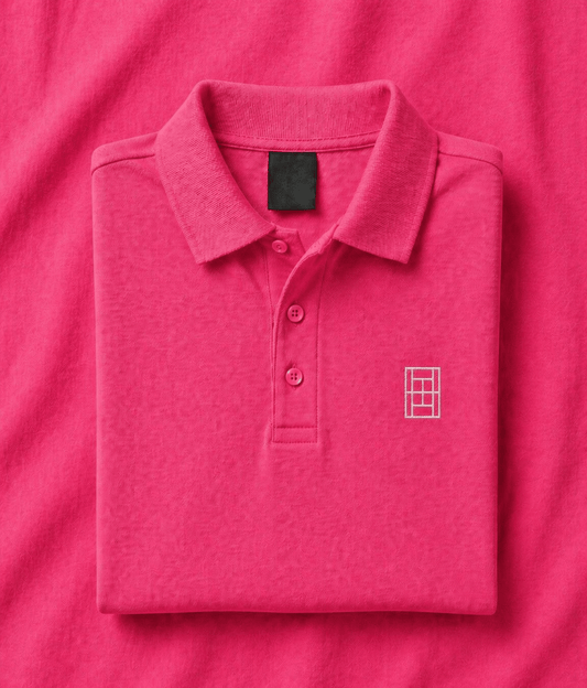 Rose Court - Women's Tennis Polo Shirt fitted cut - Golden Slam Tennis Apparel