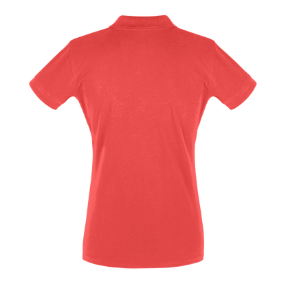 Rose Court - Women's Tennis Polo Shirt fitted cut - Golden Slam Tennis Apparel