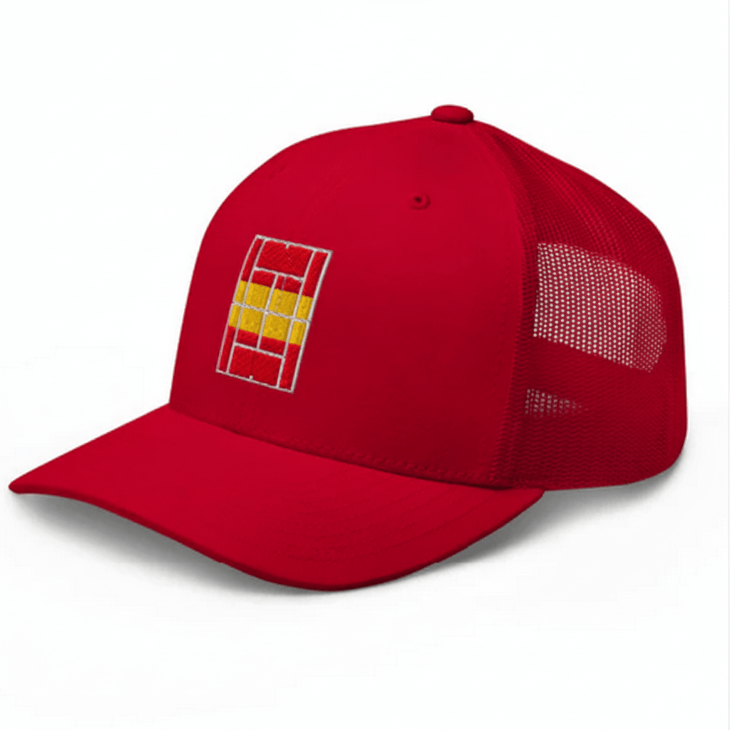 SPAIN Tennis Trucker Cap - Golden Slam Tennis Apparel