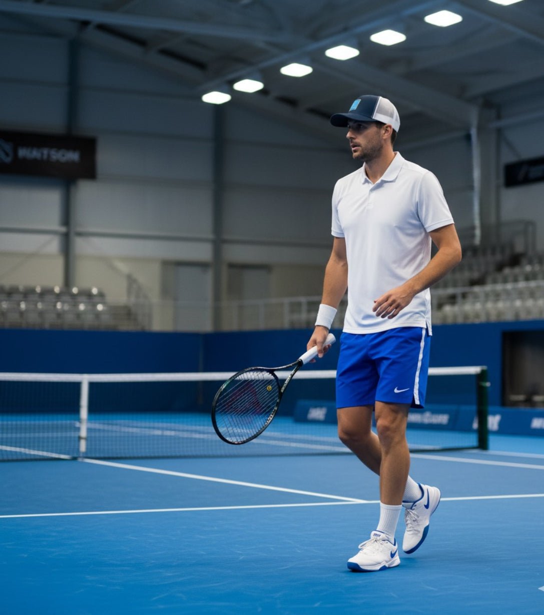 SWEDEN Tennis Trucker Cap - Golden Slam Tennis Apparel