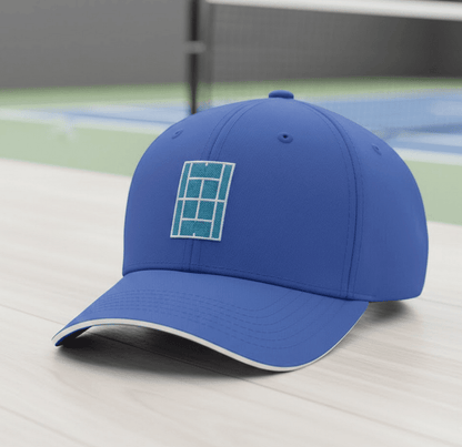 Sydney Tennis Tech Cap blue - Golden Slam Tennis Apparel