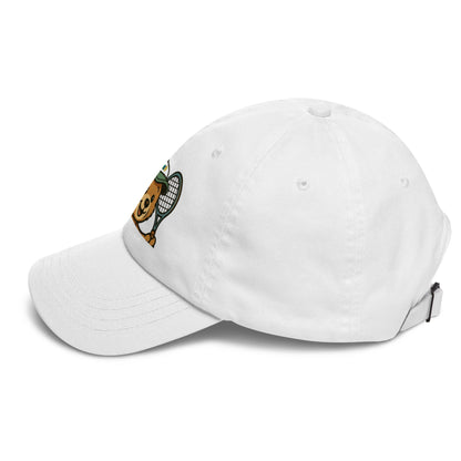 Teddy bear tennis cap white - Golden Slam Tennis Apparel