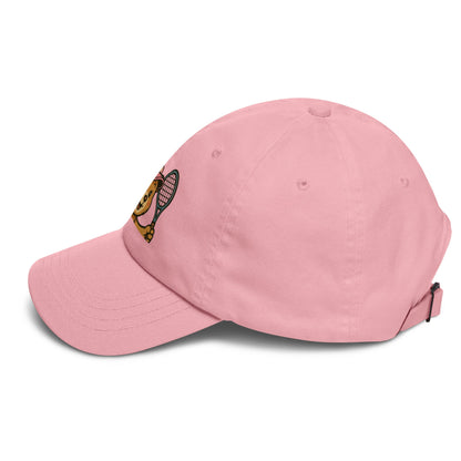 Teddy bear tennis cap pink - Golden Slam Tennis Apparel