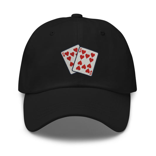Ten of Hearts Baseball cap - Golden Slam Tennis Apparel