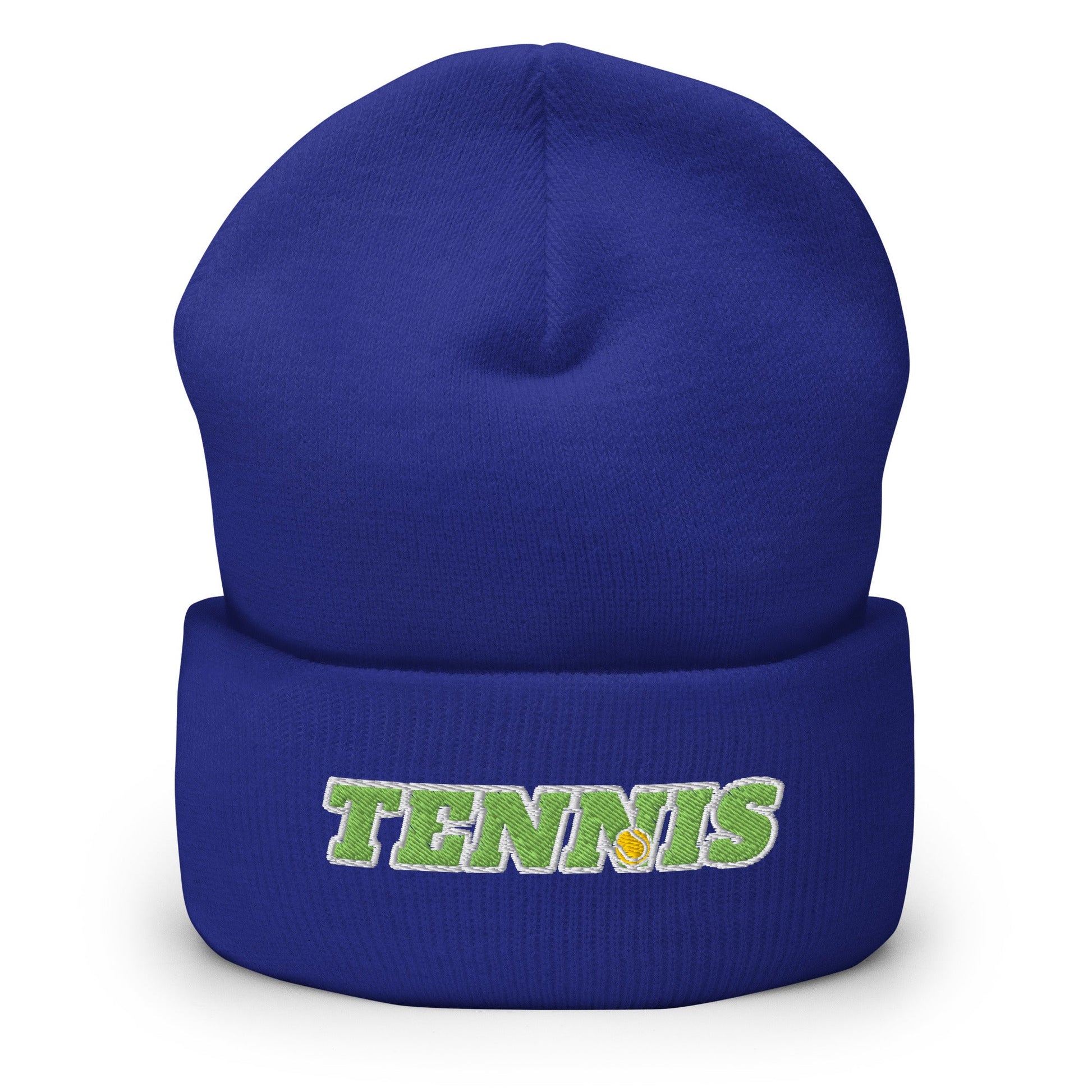 TENNIS Beanie Unisex royal - Golden Slam Tennis Apparel