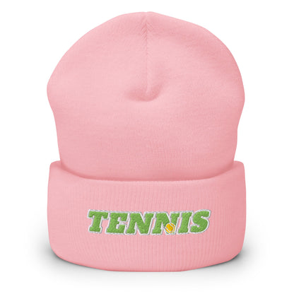 TENNIS Beanie Unisex pink - Golden Slam Tennis Apparel