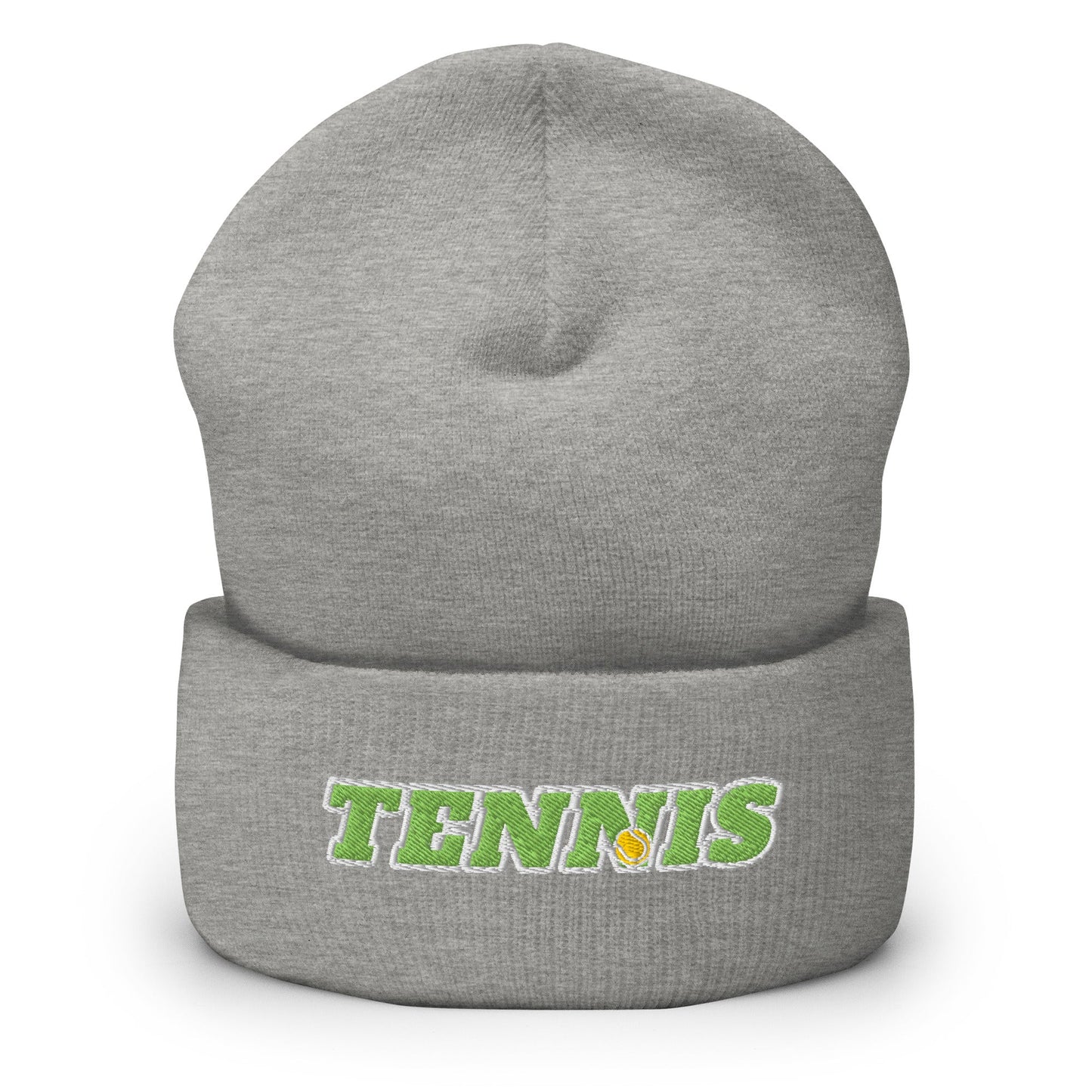 TENNIS Beanie Unisex gray - Golden Slam Tennis Apparel