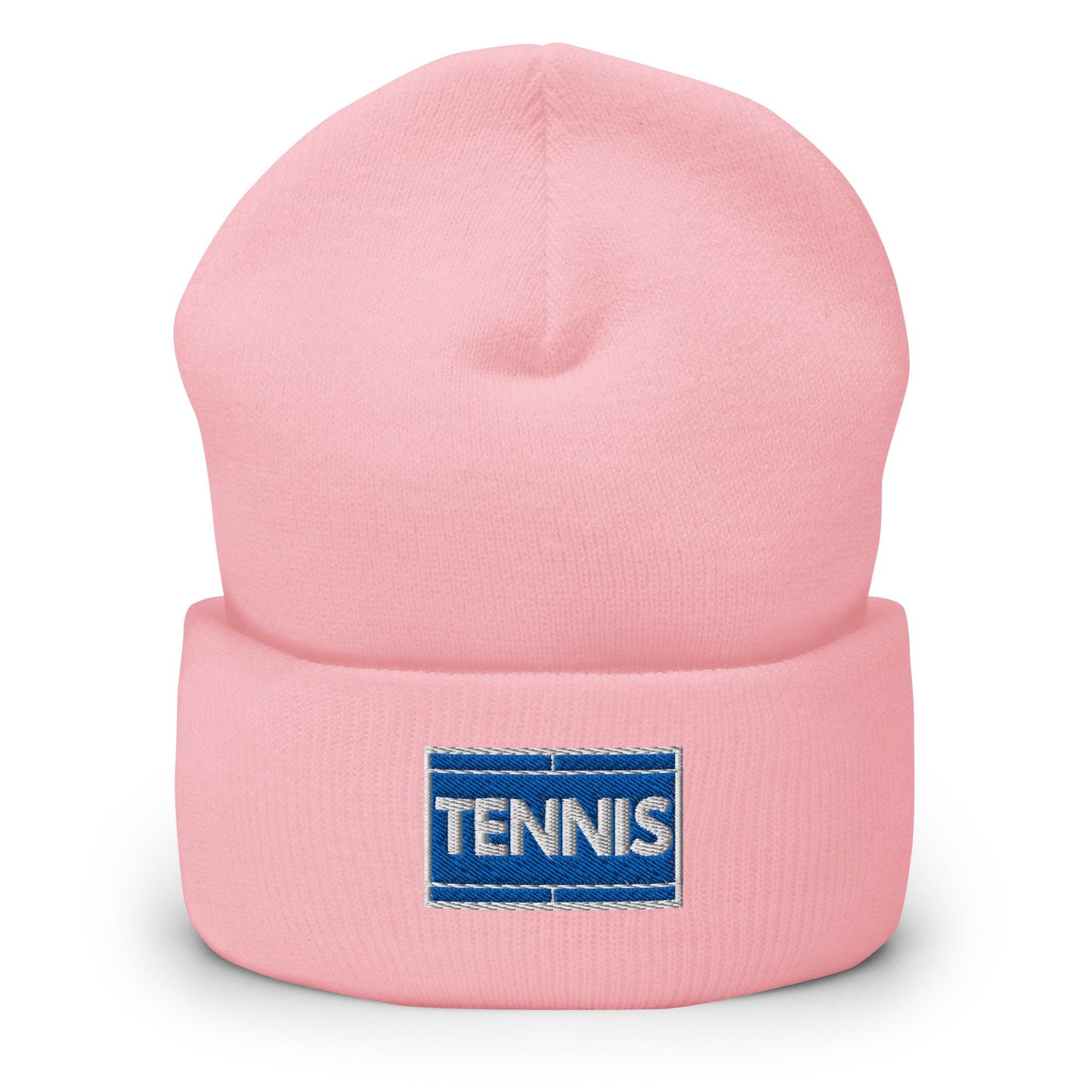 TENNIS COURT Beanie Unisex pink - Golden Slam Tennis Apparel