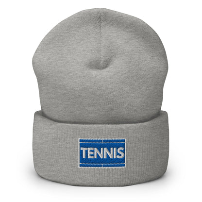 TENNIS COURT Beanie Unisex - Golden Slam Tennis Apparel