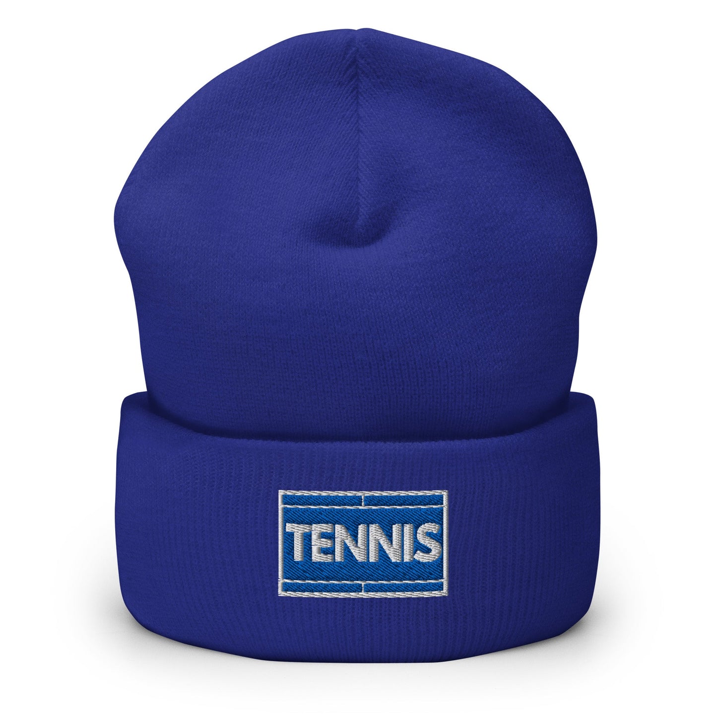 TENNIS COURT Beanie Unisex royal - Golden Slam Tennis Apparel