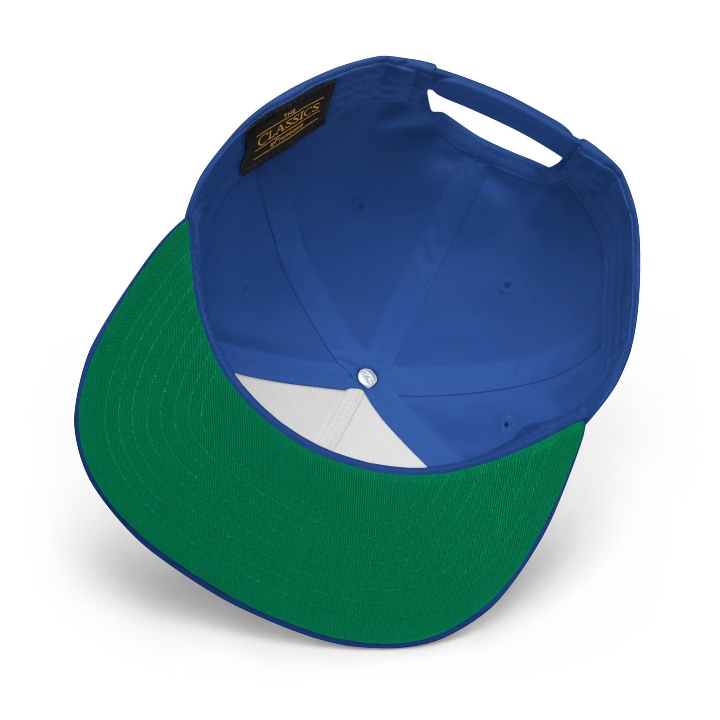 TENNIS Flat Bill Cap Blue - Golden Slam Tennis Apparel