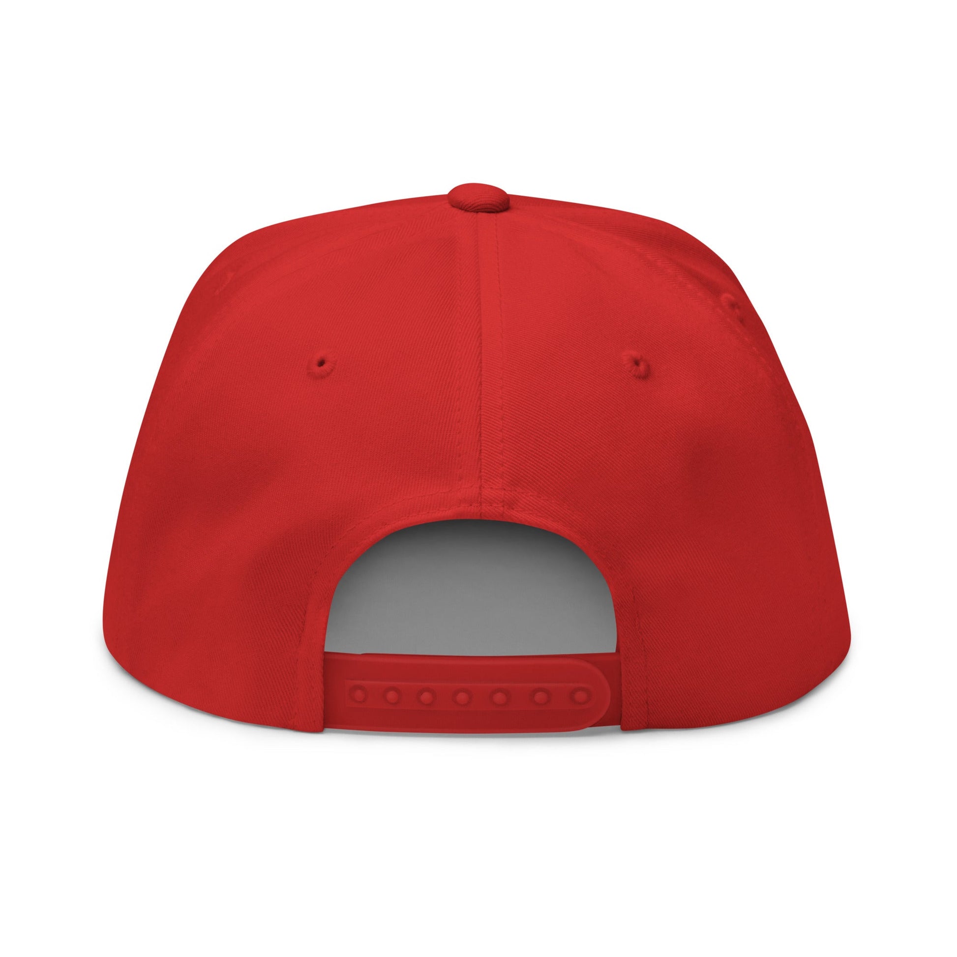 TENNIS Flat Bill Cap Red - Golden Slam Tennis Apparel