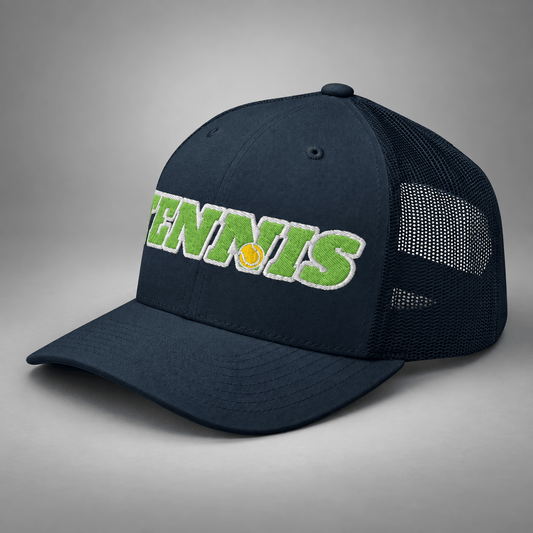 TENNIS Trucker Cap navy - Golden Slam Tennis Apparel