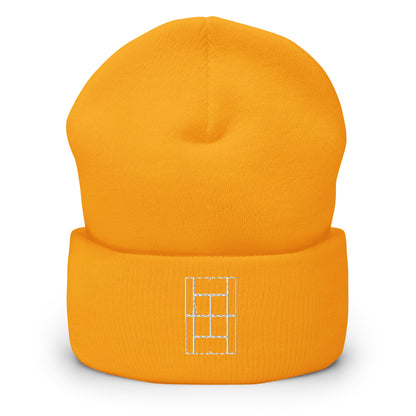 THE COURT Tennis Beanie - Golden Slam Tennis Apparel