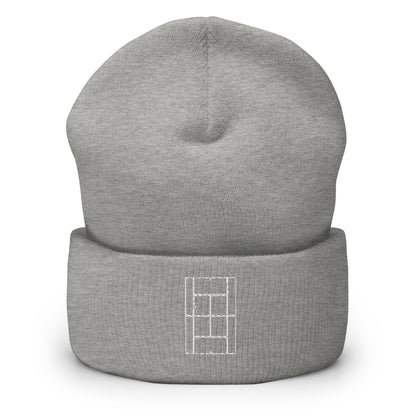 THE COURT Tennis Beanie - Golden Slam Tennis Apparel