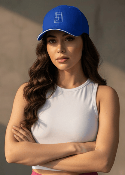 THE COURT Tennis Tech Cap - Golden Slam Tennis Apparel
