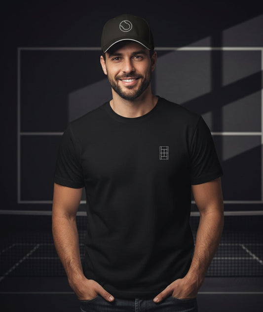 THE NIGHT COURT Tennis T-Shirt, Unisex - Golden Slam Tennis Apparel