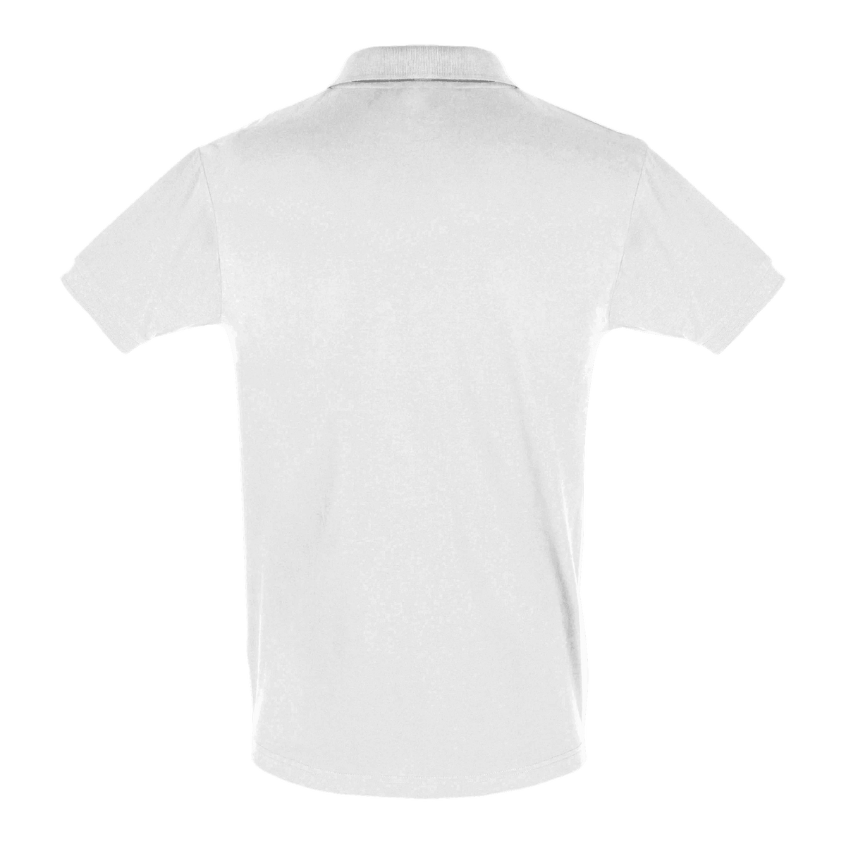 USA White - Men's Tennis Polo Shirt fitted cut - Golden Slam Tennis Apparel